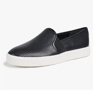 Vince “Blair” Perforated Leather Slip On Sneaker Casual Sporty Neutral